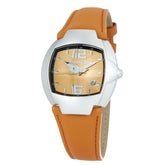 Chronotech Orange Leather Watch -   -  Chronotech.